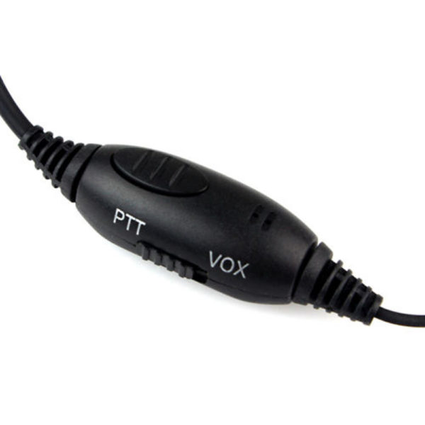 VOX PTT Earpiece Headset for Motorola HT750 HT1250 GP328 GP329 GP340 GP380 MTX850 PRO5150 Walkie Talkie Portable Radio Earhook - Image 2