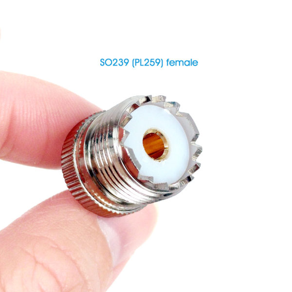 SMA Female To UHF Female RF Coaxial Connector Adapter SO-239 SO239 PL259 L15 For Baofeng UV-5R Car Radio Walkie Talkie Antenna - Image 5