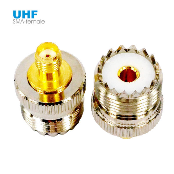 SMA Female To UHF Female RF Coaxial Connector Adapter SO-239 SO239 PL259 L15 For Baofeng UV-5R Car Radio Walkie Talkie Antenna