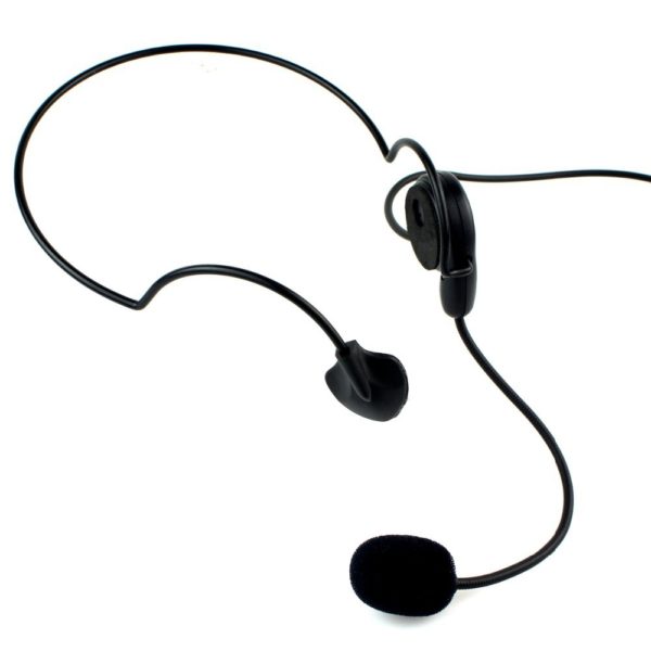 Advanced Unilateral Headphone Mic Finger PTT Neckband Earpiece Cycling Field Tactical Headset For Kenwood BAOFENG Radio - Image 4