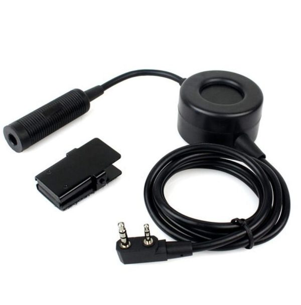Z-Tactical TCI Walkie Talkie Earpiece Waterproof Round PTT for Kenwood TYT F8 Puxing Wouxun BAOFENG 5R Quansheng Radio