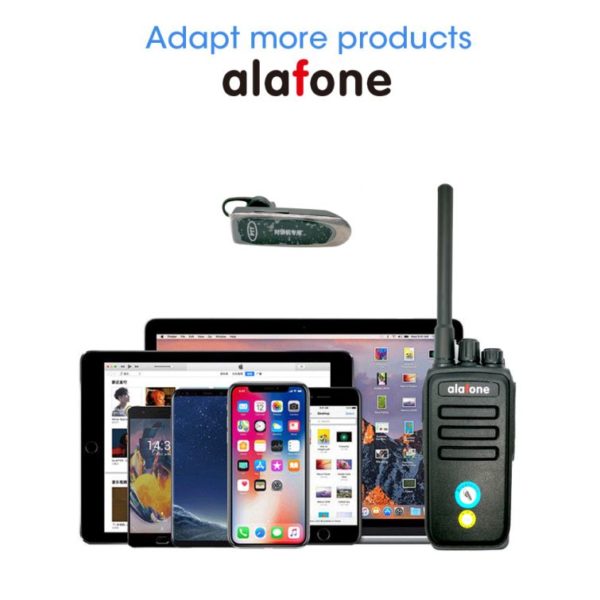 Alafone BT-5R Bluetooth Walkie Talkie VOX  UHF 400-470MHz Wireless Bluetooth Headset Radio - Image 2