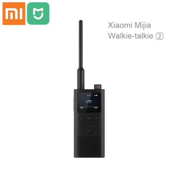 Xiaomi Mijia Walkie Talkie 2 UV Dual Band 5W Radio IP65 Waterproof 13 Days Long Standby Interphone Location Share