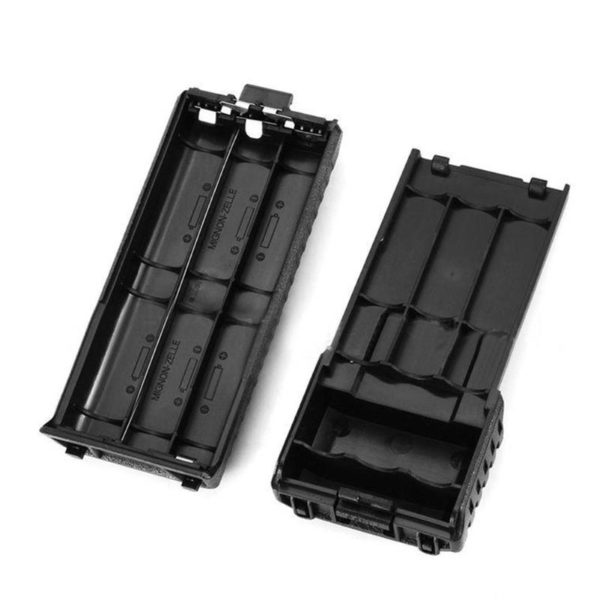 6xAA Battery Case Anti-corrosion Pack Shell Walkie Talkie Accessories for Baofeng Two Way Radio UV5R UV5RB UV5RE UV5RE+ - Image 4