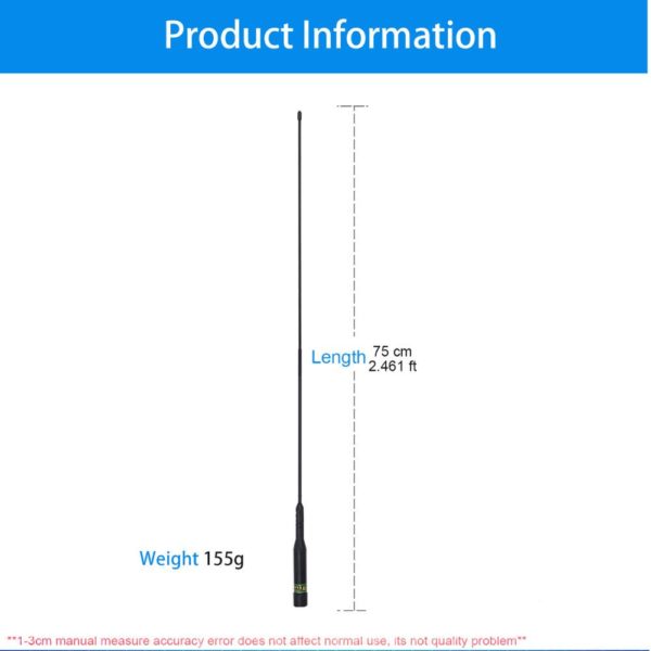 Nagoya NL-602144/430Mhz Car Radio Antenna for Baojie BJ-218 BJ-318 QYT KT-8900D KT-7900D VV-898S - Image 3