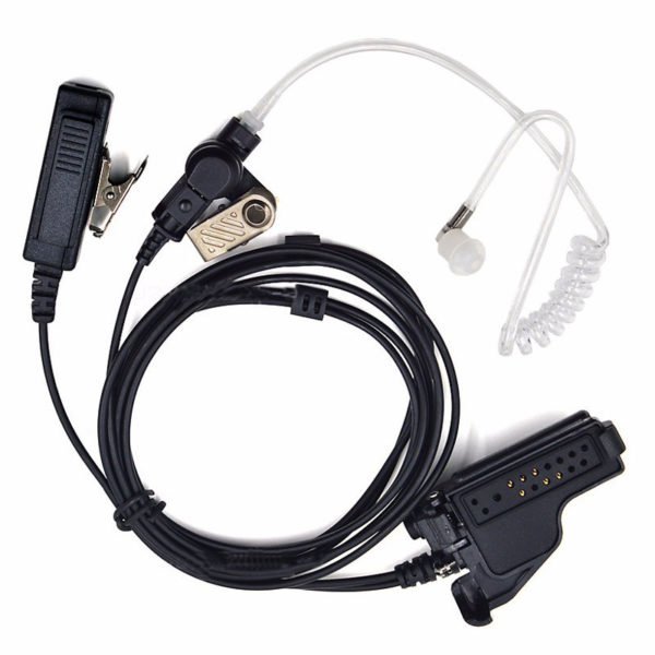 Motorola Radio FBI Surveillance Acoustic Air Tube Headset for Motorola HT1000 XTS1500 XTS2500 XTS3000 XTS3500