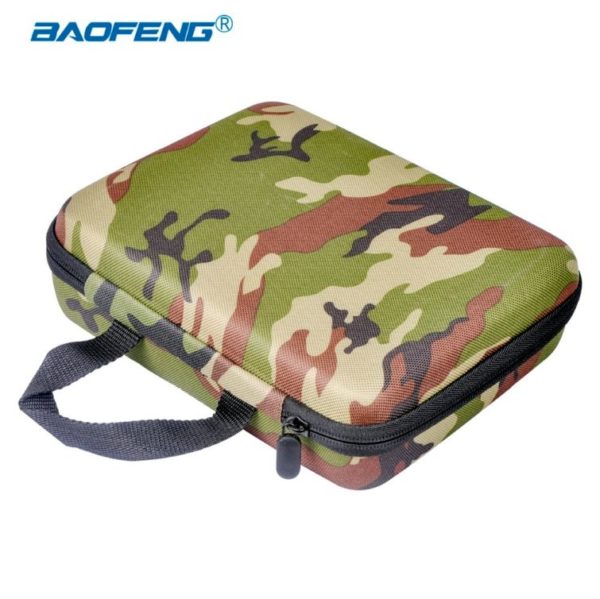 Hunting Bag For BAOFENG UV-5R UV-5RA DM-UV5R TYT TH-F8 Walkie Talkie Travel Case Camouflage Gift Bag Two Way Radio Case Carring Bag