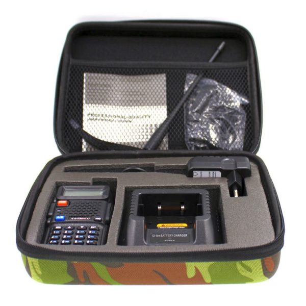 Hunting Bag For BAOFENG UV-5R UV-5RA DM-UV5R TYT TH-F8 Walkie Talkie Travel Case Camouflage Gift Bag Two Way Radio Case Carring Bag - Image 3