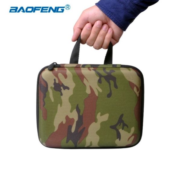 Hunting Bag For BAOFENG UV-5R UV-5RA DM-UV5R TYT TH-F8 Walkie Talkie Travel Case Camouflage Gift Bag Two Way Radio Case Carring Bag - Image 2