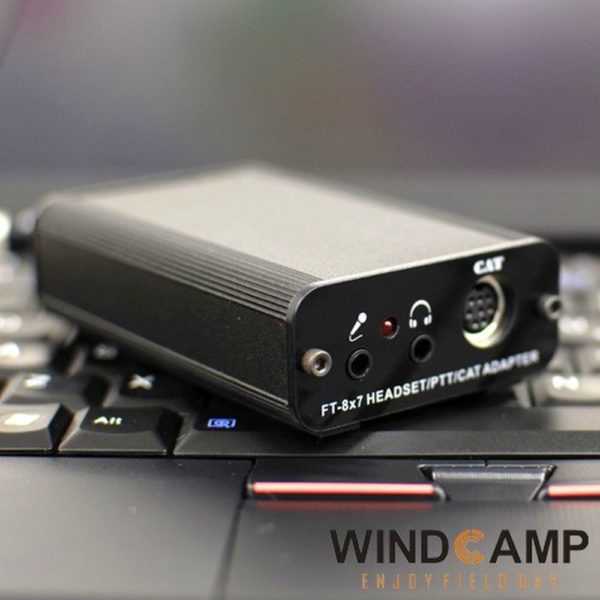 YAESU FT-818ND FT-857 FT-891 CAT Adapter PTT Headphone Microphone - Image 3