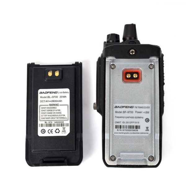 2pcs Baofeng BF-9700 High Power Walkie Talkie BF 9700 Long Range Walky Talky Professional Ham Radio Uhf Radio Comunicador 10 Km - Image 5
