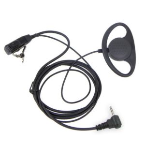 2.5mm Police Security Headset D-Ring Earpiece Earphone for Motorola CB Radio Walkie Talkie TLKR T5 T7 MD200 XTR446 T6500