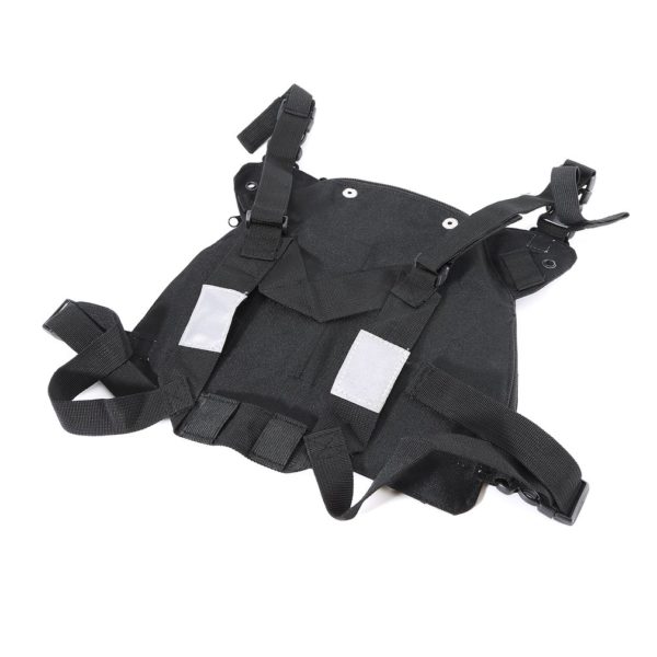 Double Radio Shoulder Holster Chest Harness Holder for Baofeng UV-5R UV-82 UV-9R PLUS Walkie Talkie Rescue Essentials - Image 3