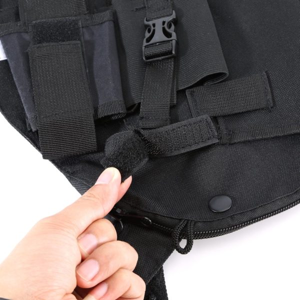 Double Radio Shoulder Holster Chest Harness Holder for Baofeng UV-5R UV-82 UV-9R PLUS Walkie Talkie Rescue Essentials - Image 4