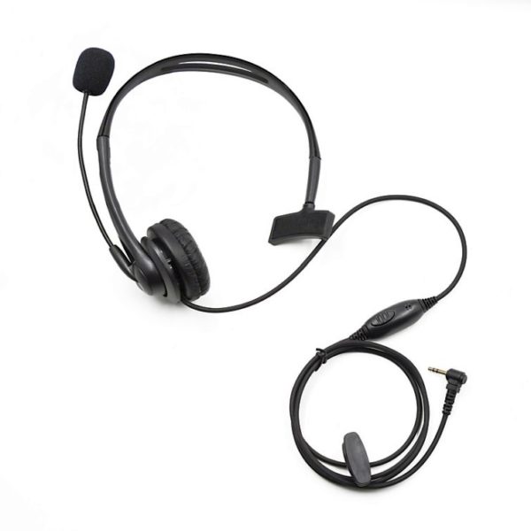2.5mm 1 Pin Headset Earpiece PTT Boom Mic for Motorola Talkabout CB Radio TLKR T80 T60 Walkie Talkie T6500 T5720 Accessories