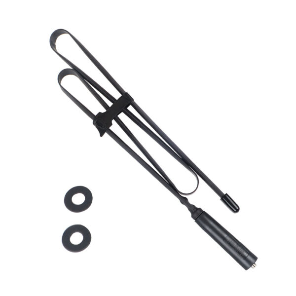 108CM Outdoor Flexible Walkie Talkie Antenna Portable Extend Radio Foldable SMA Female Dual Band 136/520MHz For Baofeng UV-5R/82 - Image 4