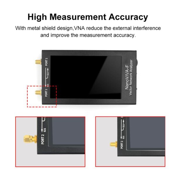 2020 Upgraded NanoVNA NanoVNA-F VNA HF VHF UHF Vector Network Antenna Analyzer - Image 3
