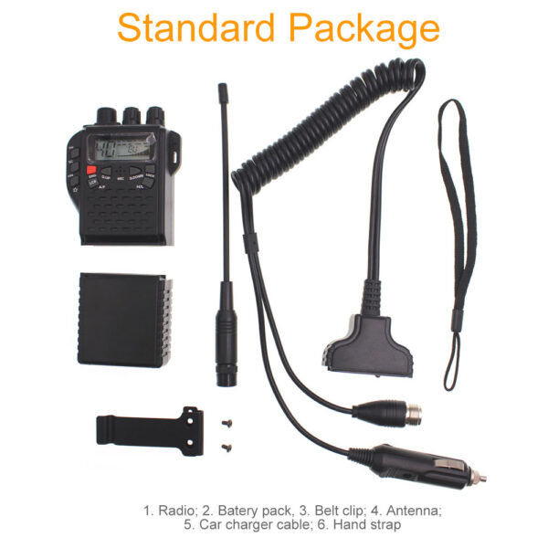 CB-270 CB Radio 27MHz walkie talkie LCD display 40 Channels Portable Radio CB CB270 Walkie Talkie 26.565-27.99125MHz - Image 7