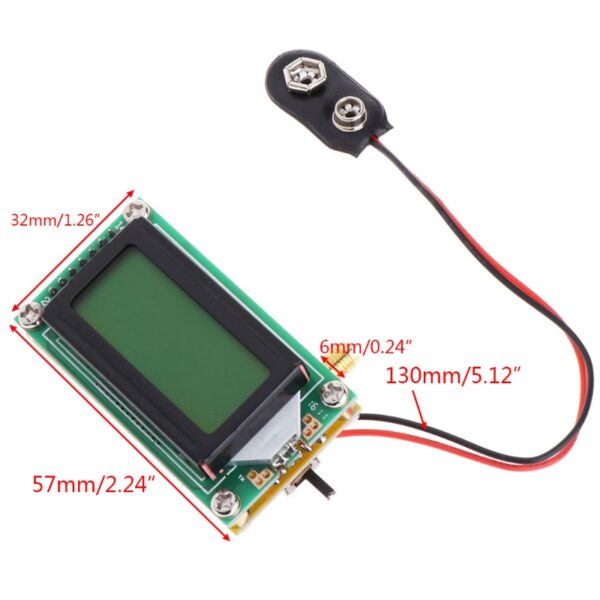Amateur Radio High Accuracy Frequency Counter RF Meter 1~500 MHz Tester Module - Image 3