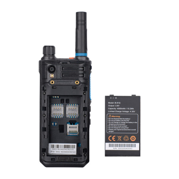Inrico S200 4G POC Radio with 3.1 inch Screen PTT Network Smart Phone - Image 5