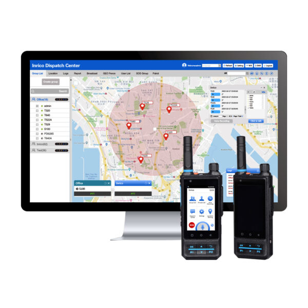 Inrico S200 4G POC Radio with 3.1 inch Screen PTT Network Smart Phone - Image 6