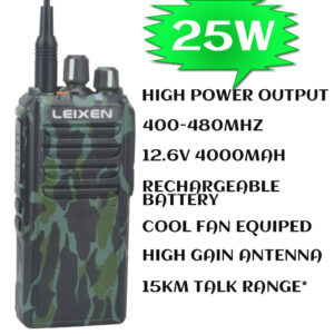 2020 New LEIXEN VV-25 Genuine 25W Professional Walkie Talkie