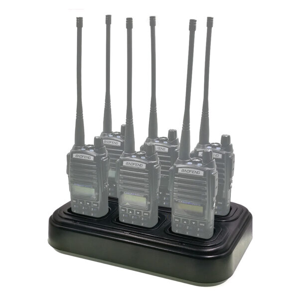 Baofeng UV-82TP UV-82HP UV-82 UV-8 UV-89 Six Bank Multi Charger - Image 2