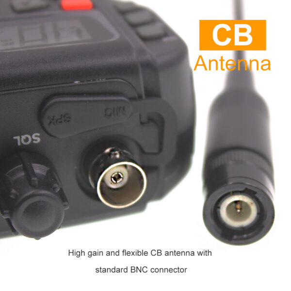 CB-270 CB Radio 27MHz walkie talkie LCD display 40 Channels Portable Radio CB CB270 Walkie Talkie 26.565-27.99125MHz - Image 5