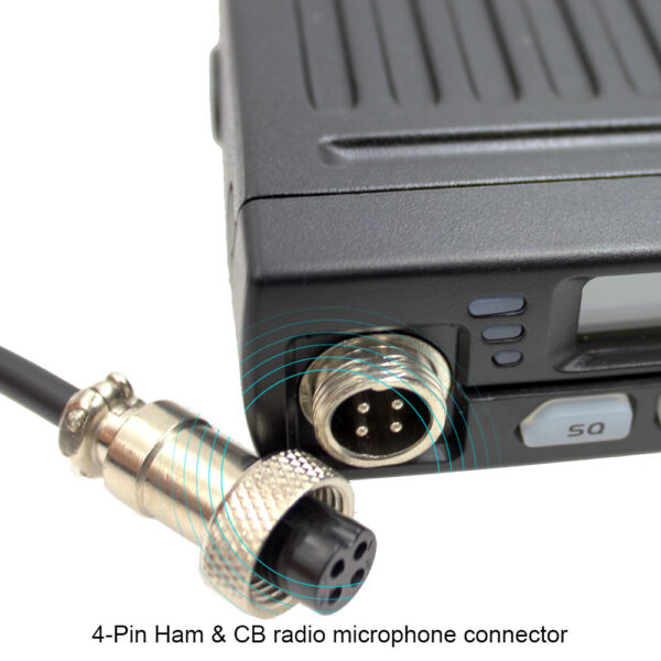 New ANYSECU Mini Mobie Radio CB-40M 25.615-30.105MHz 10M Amateur 8W AM/FM Citizen Band Radio AR-925  - Image 5