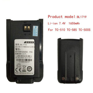 BL1719 Battery li-on 7.4V 1650mAH for Hytera HYT Radio TC-518TC-580 TC-446S TC-510 TC-585 TC-500S Walkie Talkie 