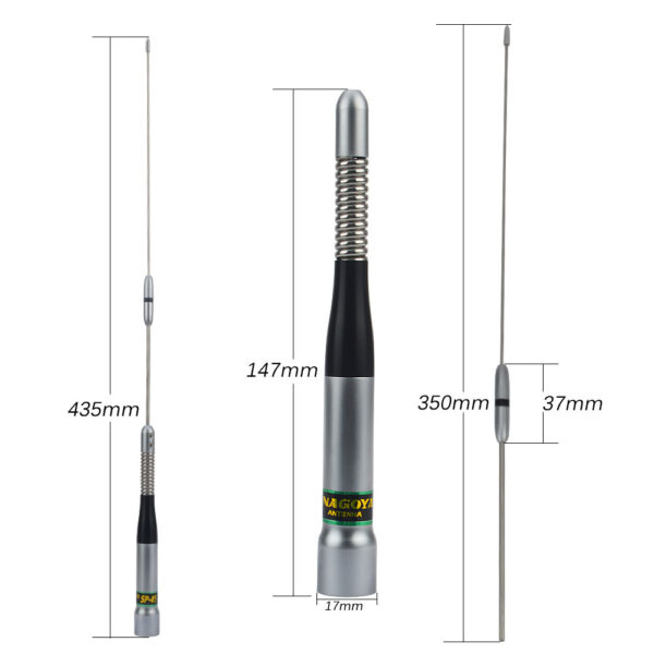 NAGOYA SP-45 Car Mobile Two Way Radio Antenna VHF UHF Dual Band 144/430 MHz 2.15/5 dB High Gain UHF PLug PL-259 - Image 4