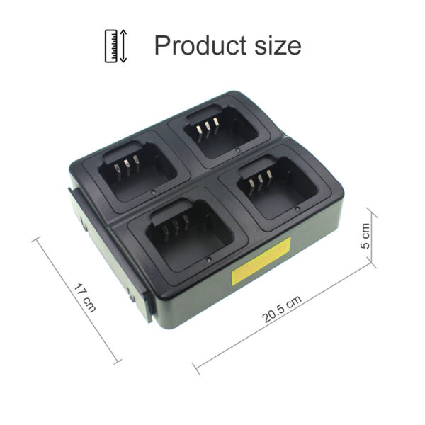 4 in 1 Multi-way Charger for Anytone AT-D878UV Series DMR Two Way Radio - Image 3