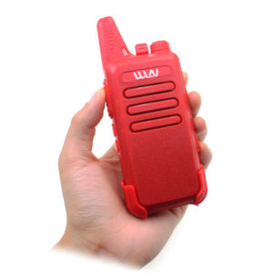 Free Shipping Cheap Thin WLN KD-C1 Walkie Talkie UHF 400-470 MHz 5W Power 16 Channel MINI Portable Transceiver Three color Optional