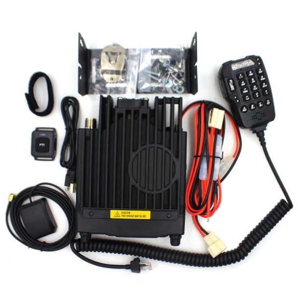 AnyTone Tri-Band DMR/Analog Amateur AT-D578UV III Pro Mobile Radio with GPS and Built-in Bluetooth - Image 4