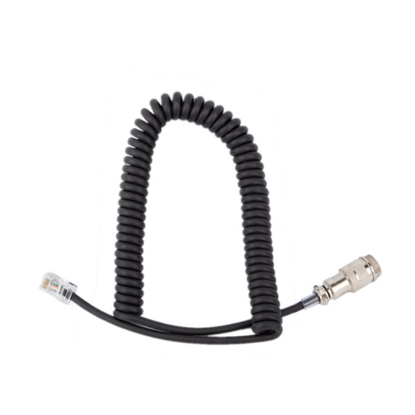 Shortwave Radio PTT Mic Speaker Microphone MH-31A8J for YAESU FT-817 FT-857 FT897/450 Replacement Extension Cable