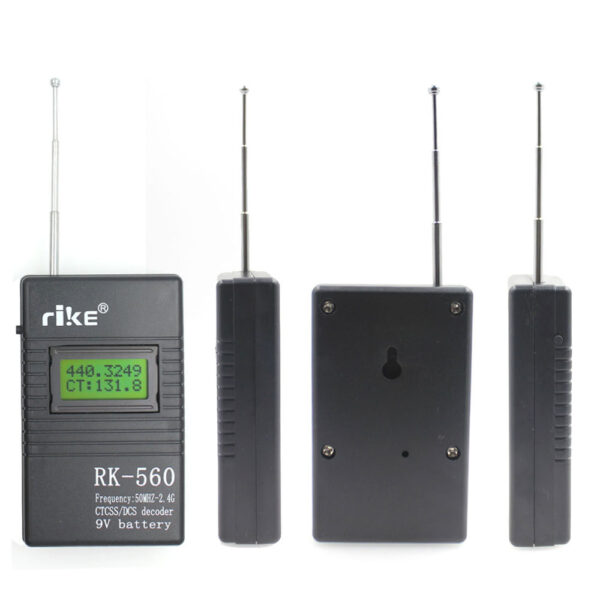50MHz-2.4GHz Portable DCS CTCSS Radio Tester RK-560 Frequency Meter - Image 2