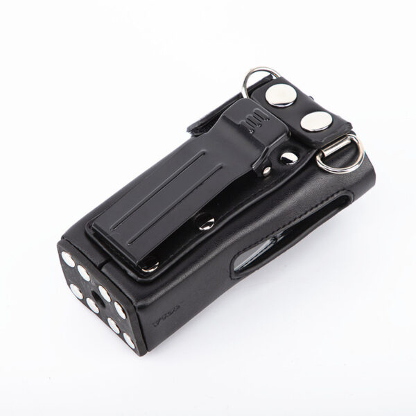 Holster GP338D Anti-fall Durable Protective Cover Leather Pouch For Motorola XIRP8668 P8660 walkie talkie - Image 6