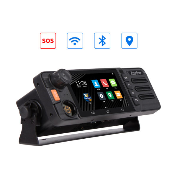 IInrico TM9 4G Wifi Network Vehicle Mounted Radio Phone GPS Bluetooth Android Double SIM Card with Clear Loudspeaker