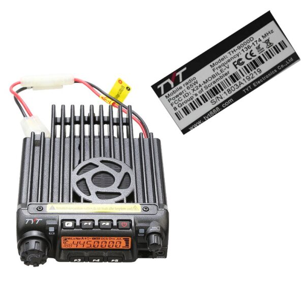 2020 Latest TYT TH-9000D Long Range Mobile Radio 60W/45W TH9000D UHF 400-490MHz - Image 5