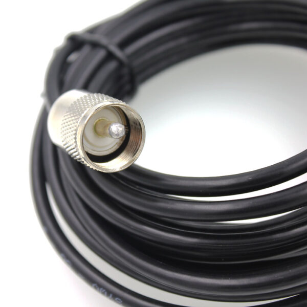 Ham Radio Antenna Mobile Radio QYT KT-7900D Baojie BJ-318 PL259 5 Meter Coaxial Extend Cable - Image 4
