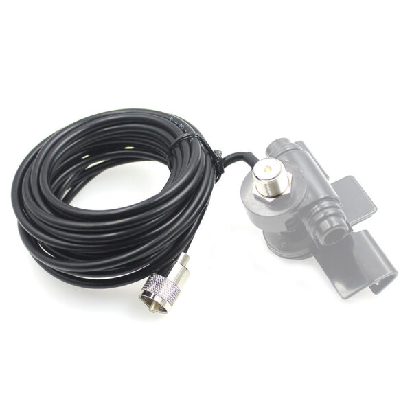 Ham Radio Antenna Mobile Radio QYT KT-7900D Baojie BJ-318 PL259 5 Meter Coaxial Extend Cable - Image 2