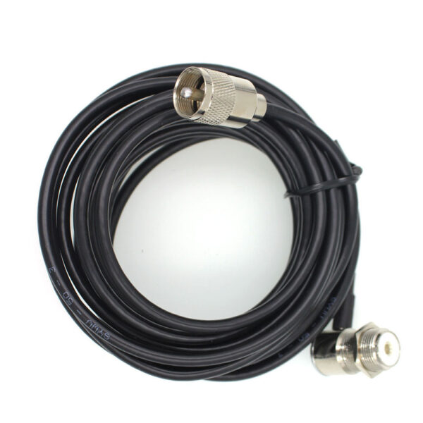 Ham Radio Antenna Mobile Radio QYT KT-7900D Baojie BJ-318 PL259 5 Meter Coaxial Extend Cable