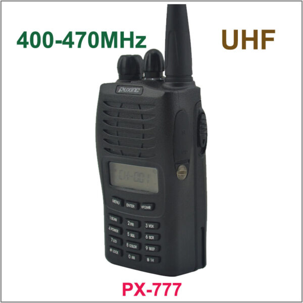Classic Handheld Walkie Talkie Puxing PX777 UHF Onsale - Image 2