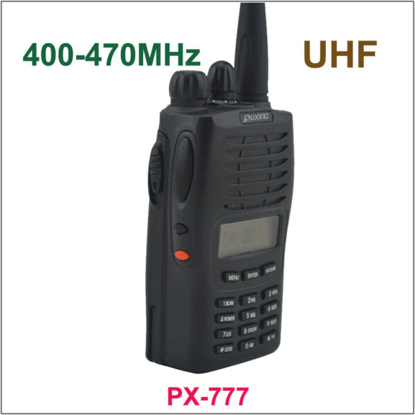 Classic Handheld Walkie Talkie Puxing PX777 UHF Onsale - Image 3
