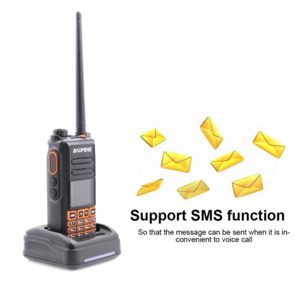 New BaoFeng DM-760 With GPS function Dual Band 136-174&400-470mhz DMR Digital Radio Tier 1&2 Dual Time Slot Walkie Talkie - Image 2