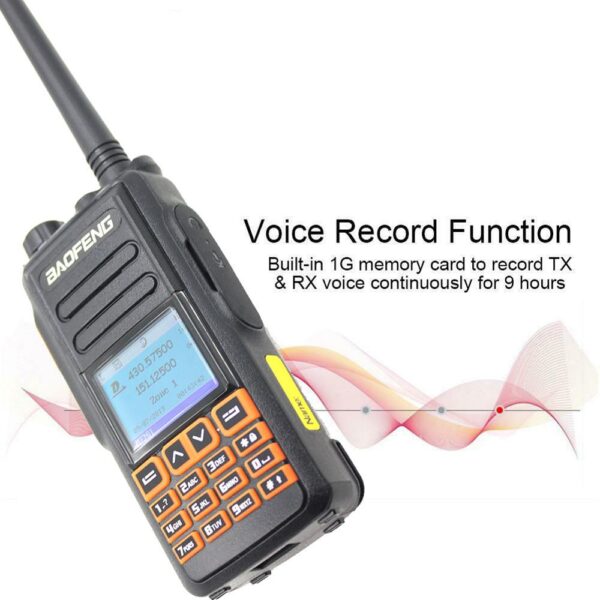New BaoFeng DM-760 With GPS function Dual Band 136-174&400-470mhz DMR Digital Radio Tier 1&2 Dual Time Slot Walkie Talkie - Image 4
