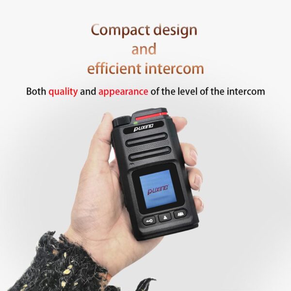 Puxing G18  4G All Netcom Compact Mini Handheld Radio support 2g/3g/4g Network Built-in Antenna - Image 3