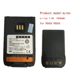 Hytera PD60X PD50X Walkie Talkie Replacement BL1504 li-on 7.4V 1500mAH Battery Free Shipping
