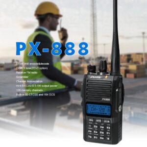 Puxing PX-888 VHF 136-174MHz Free Shipping Two Way Radio