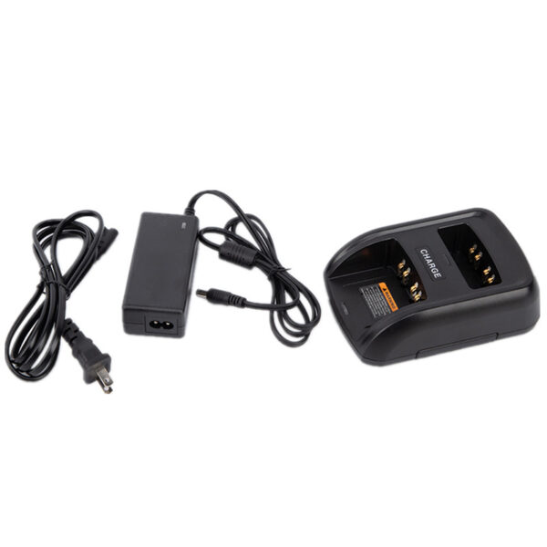 Motorola GP338 GP360 GP388 GP344 HT1250 Rapid Double Port Smart Charger